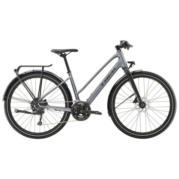 Trek Dual Sport 2 Equipped z niskim przekrokiem generacji 5 2023 Galactic Grey XL