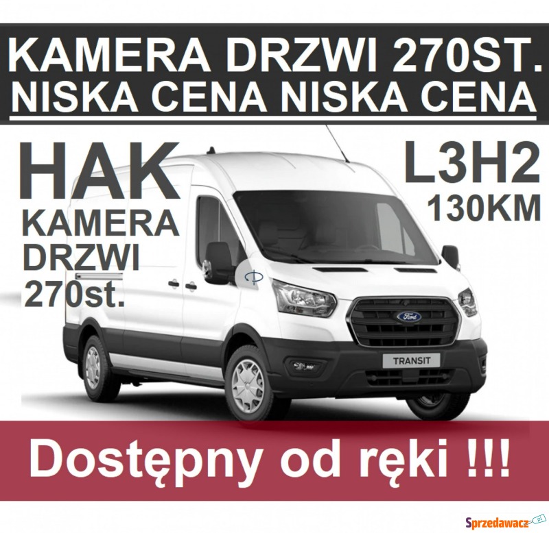 Ford Transit 2023,  2.0 diesel - Na sprzedaż za 152 520 zł - Szczecinek