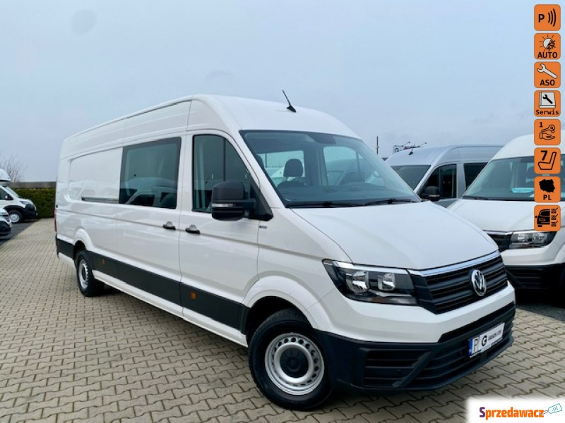 Volkswagen Crafter - SALON PL / DOKA 7- OSÓB /... - Dostawcze i ciężarowe - Leszno