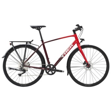 Trek FX 3 Disc Equipped 2023 Viper Red to Cobra Blood Fade S