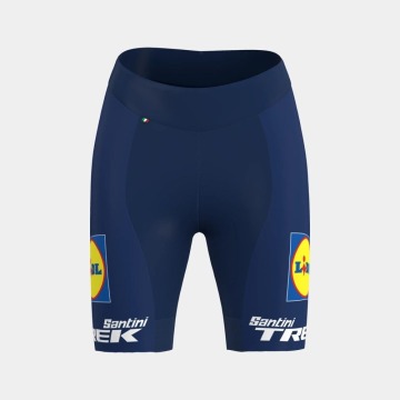 Damskie krótkie spodenki Santini Lidl-Trek Replica Race