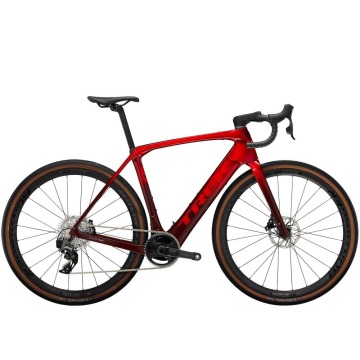 Trek Domane Plus SLR 6 AXS 2024 Red Carbon Smoke 58cm