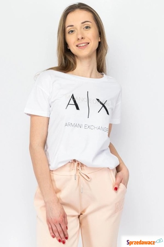 
T-shirt damski Armani Exchange 3DYT36 YJ3RZ 1000... - Bluzki, koszule - Kędzierzyn-Koźle