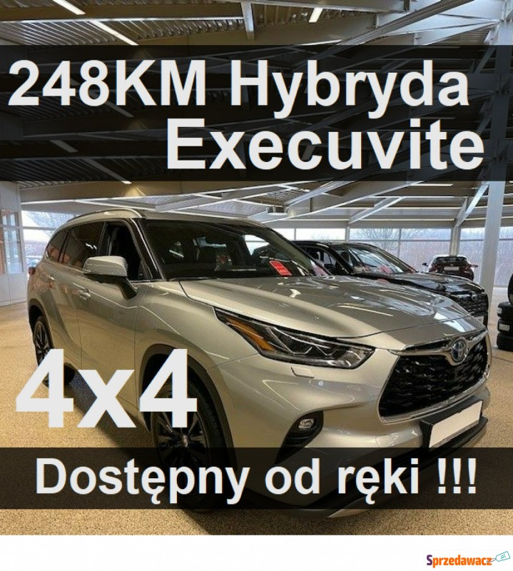 Toyota Highlander  SUV 2023,  2.5 hybryda - Na sprzedaż za 272 000 zł - Szczecinek