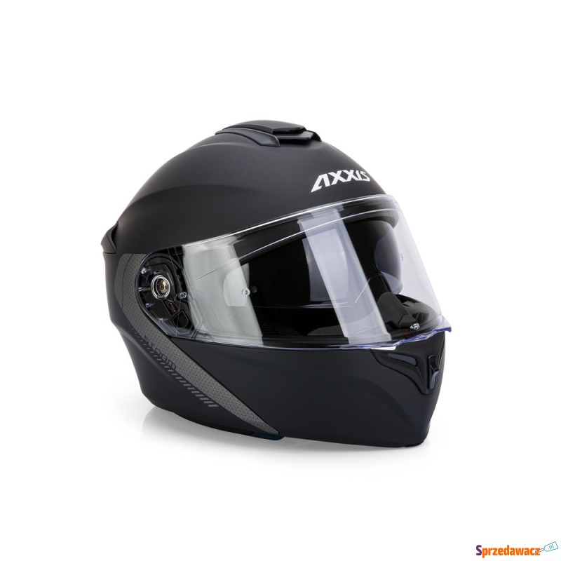 Kask AXXIS FU406SV STORM SV A1 czarny matowy XS... - Kaski motocyklowe - Gliwice