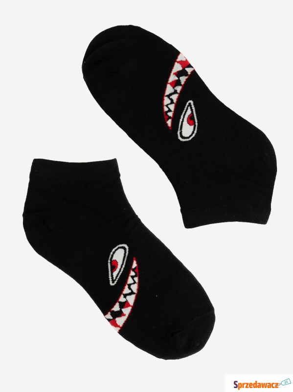 Niskie Skarpetki Męskie Urban Socks Jaws Czarne - Skarpety męskie - Konin