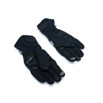 Rękawiczki rowerowe z długimi palcami, zimowe WINSHIELD  roz M czarne