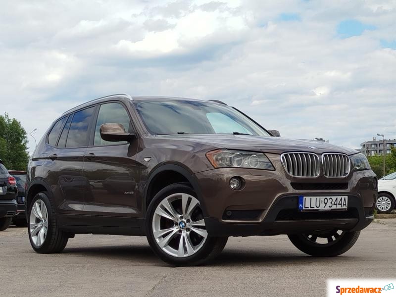 BMW X3  Terenowy 2014,  3.0 benzyna - Na sprzedaż za 68 900 zł - Warszawa