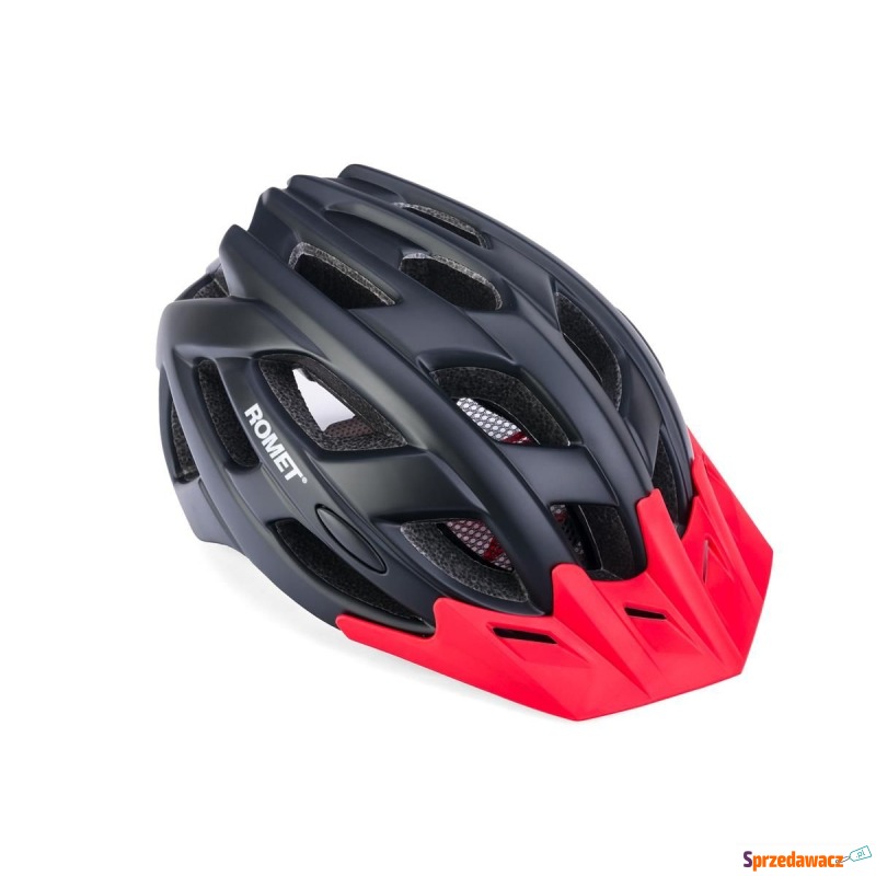 Kask rowerowy ROMET model 405 czarny z daszkiem.... - Akcesoria rowerowe - Inowrocław