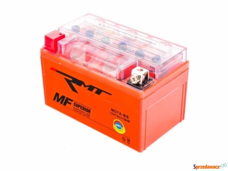 Akumulator MD7A-BS(GEL) 12V 7Ah (151x87x95) (L+)... - Układ elektryczny - Lubin