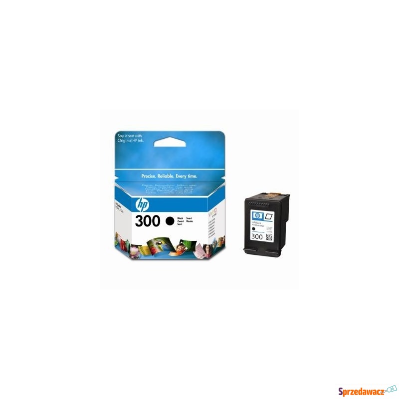 Oryginalny tusz HP 300 CZARNY...