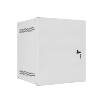 LANBERG Rack cabinet 10inch wall mount 6U 280x310 grey with metal door flat pack