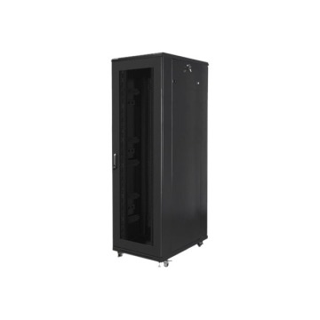 LANBERG rack cabinet 19inch free-standing 42U/800x1000 flat pack with mesh door black