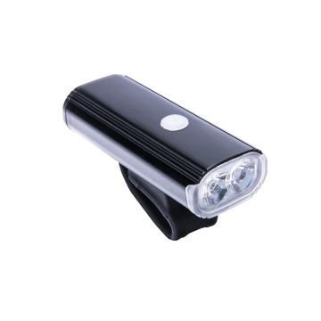 Lampa przednia al.2-LED XPG 5W  USB. czarna JY-7067 blister  ROMET