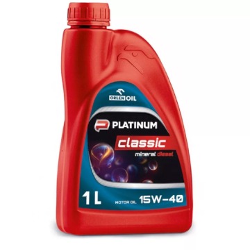 Olej mineralny do wibratora Platinum Classic Mineral 15W-40 (1 l)