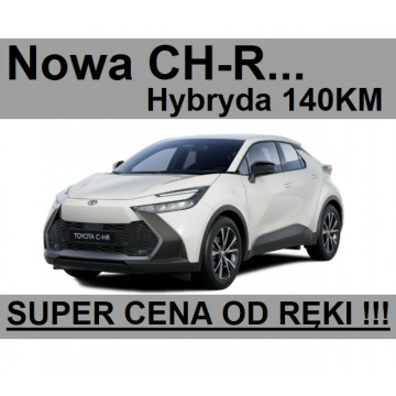 Toyota C-HR - Nowa 140KM Hybryda Już jest dostępna od ręki ! Wersja Style 1704 zł