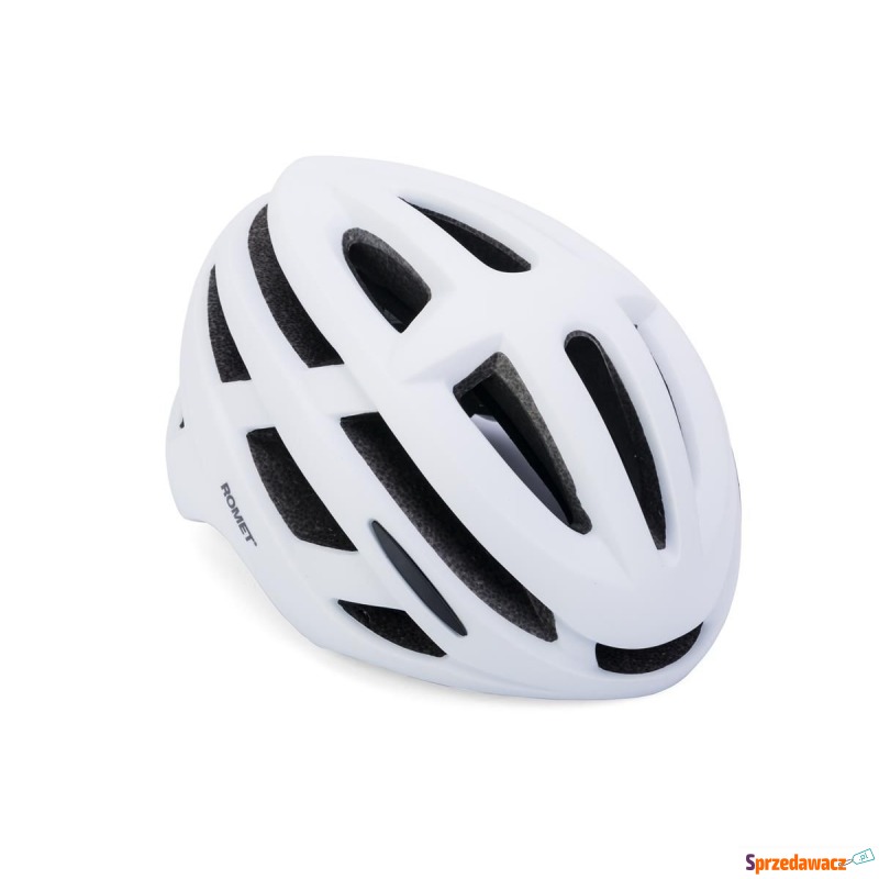 Kask rowerowy ROMET model 192 biały mat roz. M/L... - Kaski rowerowe - Opole