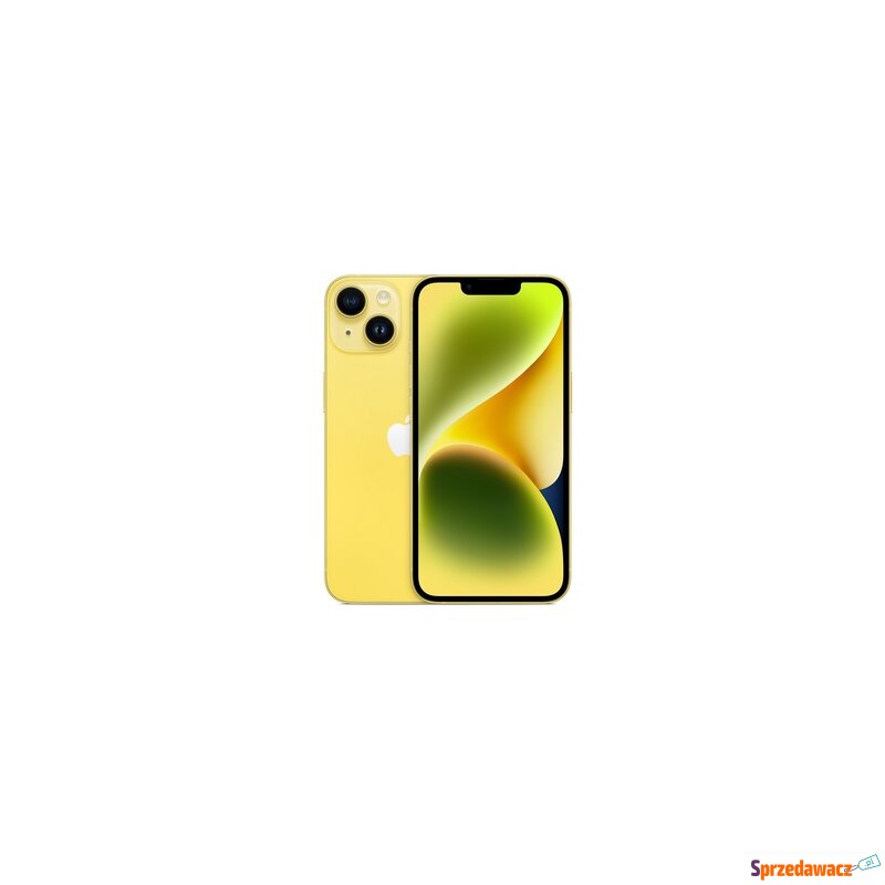Smartfon Apple iPhone 14 256 GB Żółty - Telefony komórkowe - Gdynia