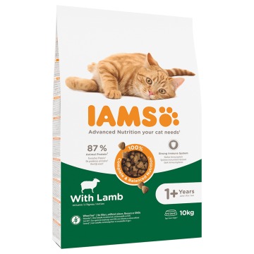 IAMS Advanced Nutrition Adult Cat, z jagnięciną - 2 x 10 kg