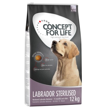 21 + 3 kg gratis! Concept for Life, 2 x 12 kg - Labrador Sterilised