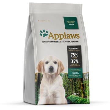 Applaws Puppy Small & Medium Breed, kurczak - 2 kg