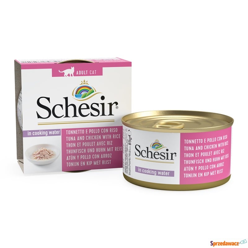 Korzystny pakiet Schesir Natural z ryżem, 12 x... - Karmy dla kotów - Sosnowiec