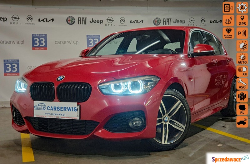 BMW Seria 1  Hatchback 2018,  1.5 benzyna - Na sprzedaż za 79 800 zł - Warszawa