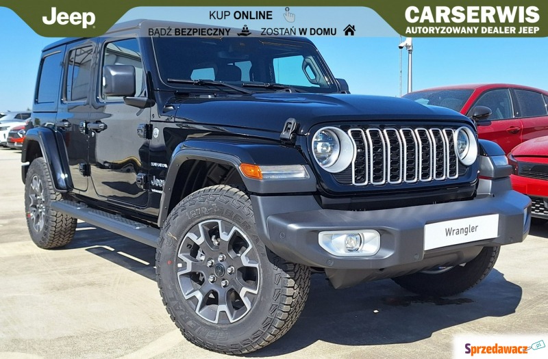 Jeep Wrangler - Sahara ICE 2.0 Turbo 272 KM ATX... - Samochody osobowe - Warszawa