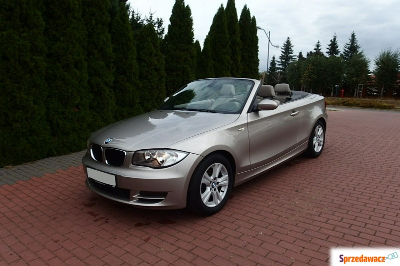 BMW Seria 1  Kabriolet 2009,  2.0 diesel - Na sprzedaż za 31 000 zł - Przeźmierowo