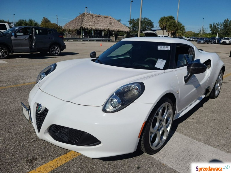 Alfa Romeo 4C  Coupe/Sportowy 2018,  1.7 benzyna - Na sprzedaż za 207 870 zł - Katowice