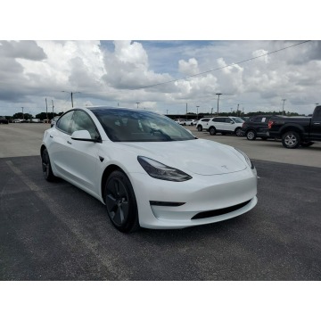Tesla Model 3  Sedan/Limuzyna 2021 elektryczny, automat - Na sprzedaż za 221 400 zł - Katowice - zdjęcie 3