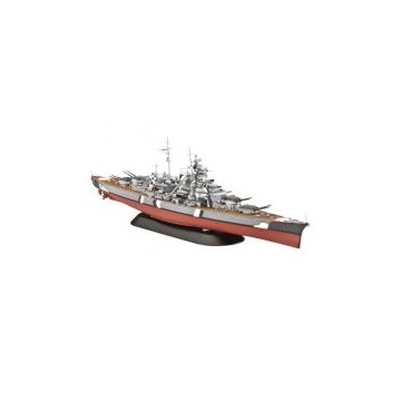  Statek 1:700 Battleship Bismarck Revell