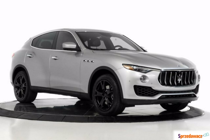 MASERATI LEVANTE 2018 6 CYLINDER BENZ. 350KM 49750KM - Samochody osobowe - Katowice