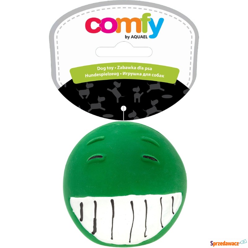 COMFY zabawka smile 6,5 cm zielona - Akcesoria dla psów - Brzeg