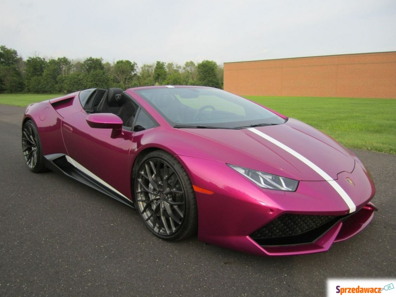 Lamborghini Huracan  Coupe/Sportowy 2018,  5.2 benzyna, automat - Na sprzedaż za 945 000 zł - Katowice