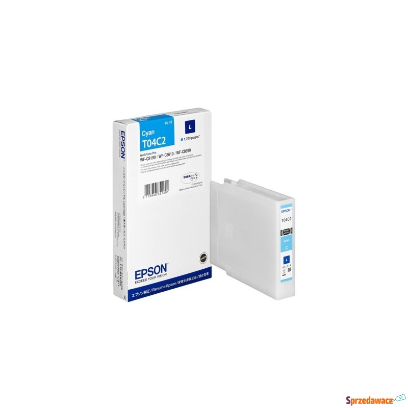 Tusz Oryginalny Epson T04C2 L (C13T04C240) (B... - Tusze, tonery - Radom