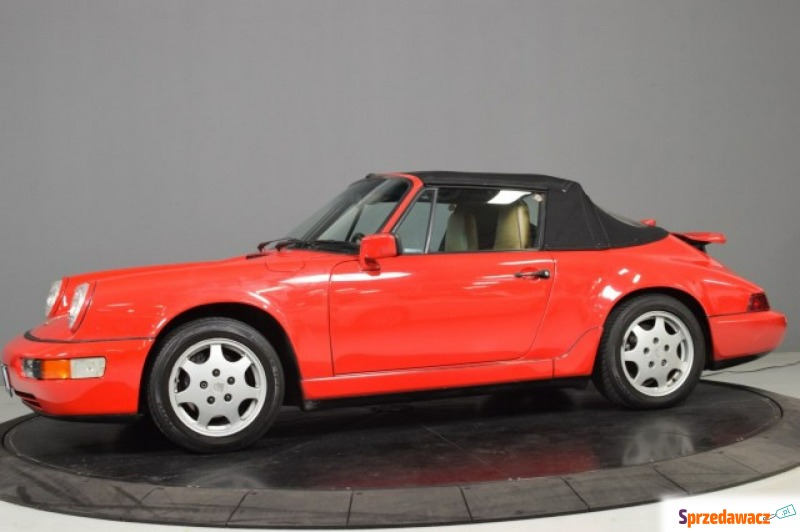 Porsche 911  Kabriolet 1990,  3.6 benzyna - Na sprzedaż za 118 695 zł - Katowice