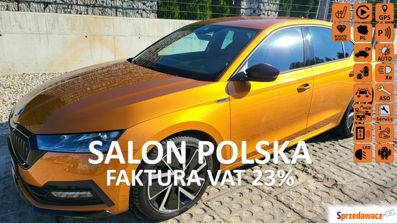 Škoda Octavia - 2022 Sportline Tylko Salon Polska... - Samochody osobowe - Białystok