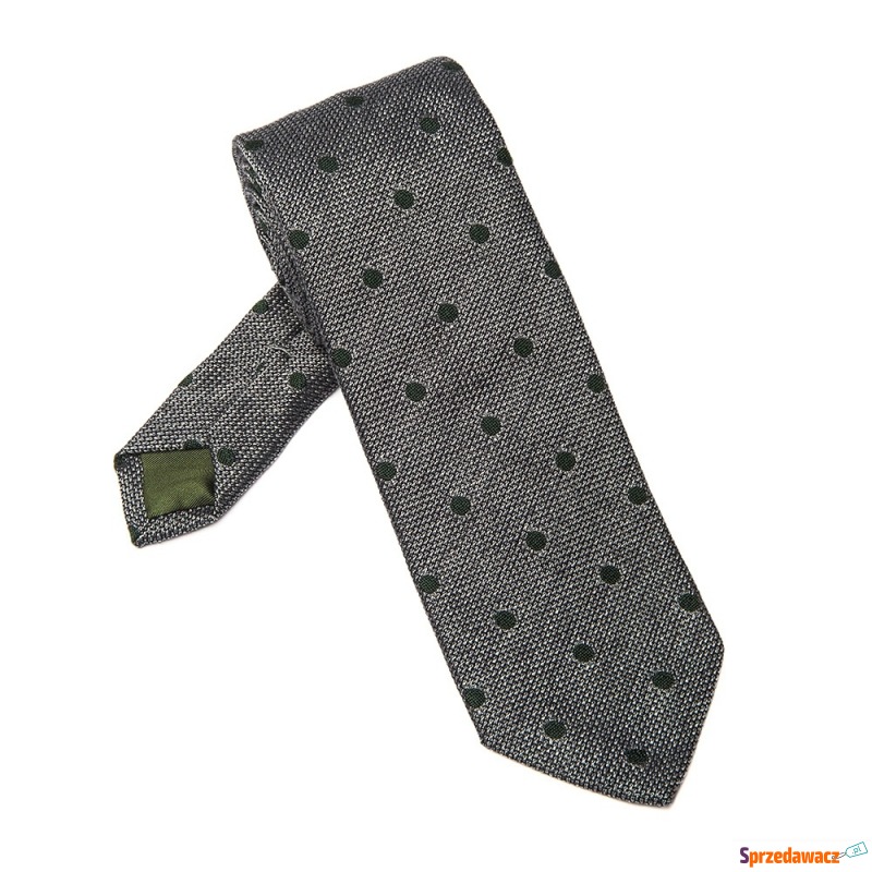 Elegancki szary krawat Bigi w...