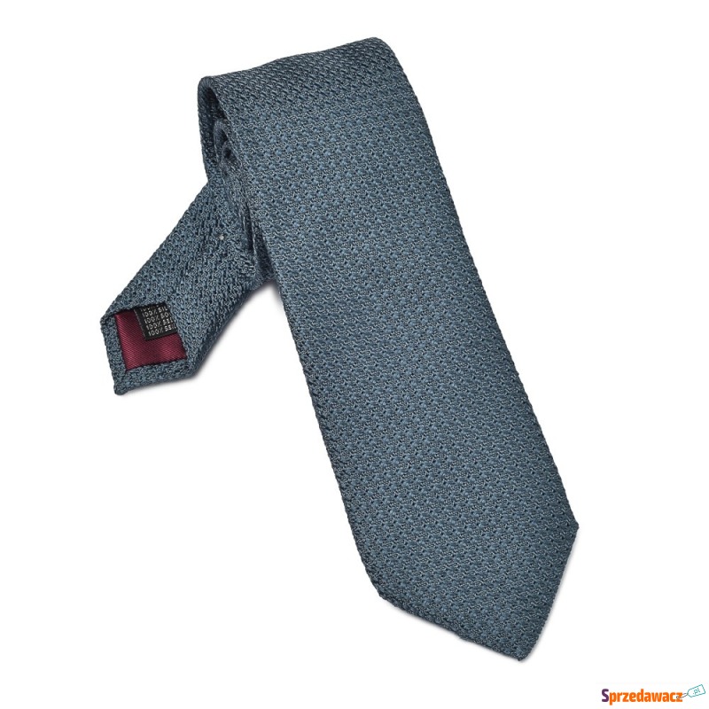Elegancki szaro niebieski krawat...