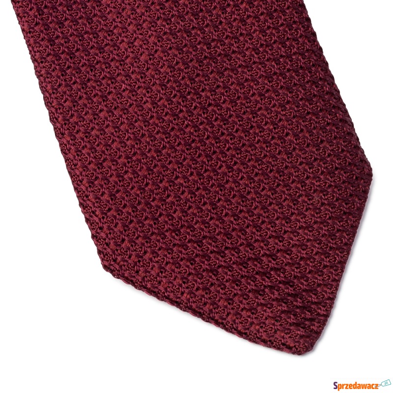Elegancki bordowy krawat VAN THORN...