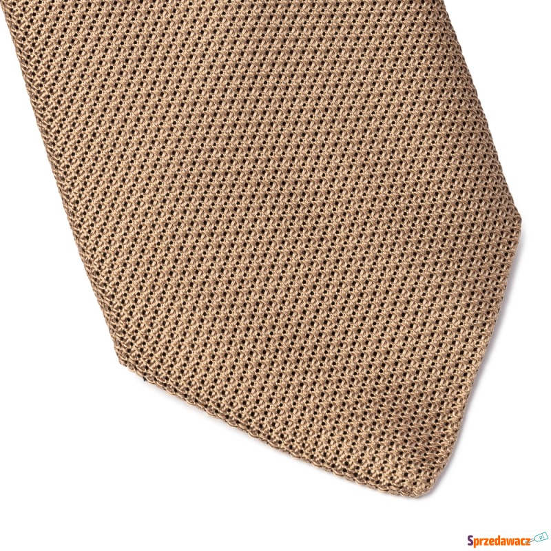 Elegancki beżowy krawat VAN THORN...
