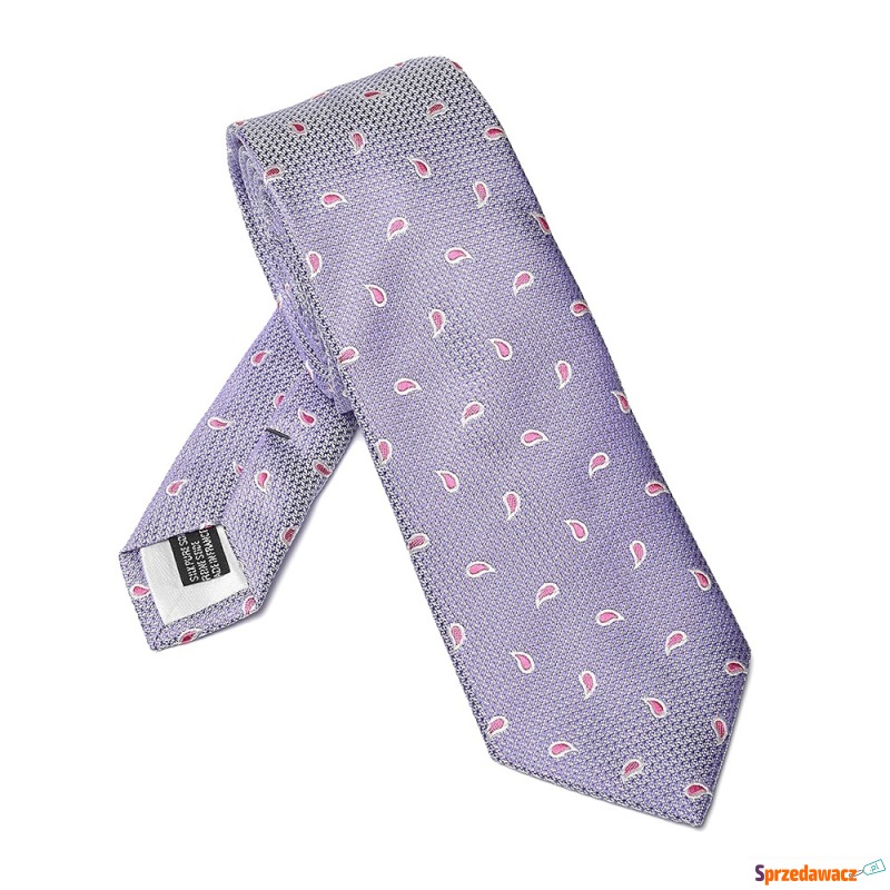 Elegancki fioletowy krawat Van...