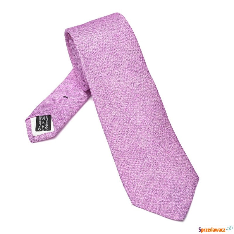 Elegancki lniany krawat Van Thorn...