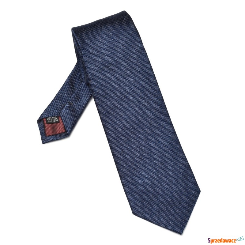 Elegancki granatowy krawat VAN...