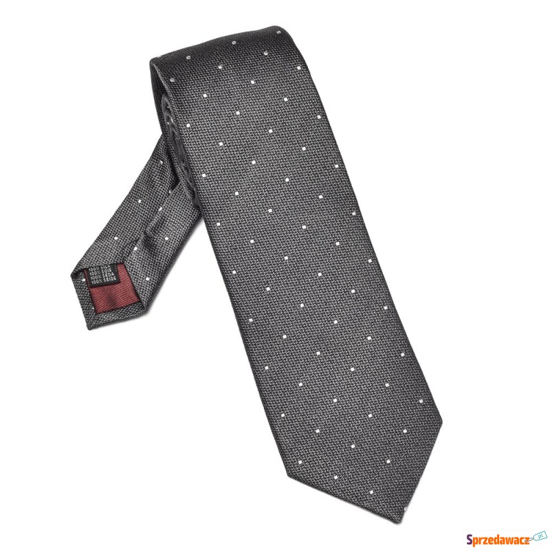 Elegancki szary krawat VAN THORN...