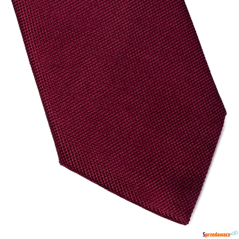 Krawat jedwabny VAN THORN bordo...