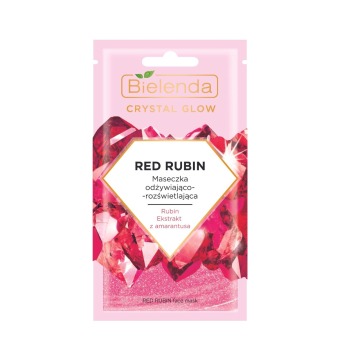 Bielenda RED RUBIN Maseczka odżywiająco-rozświetlająca