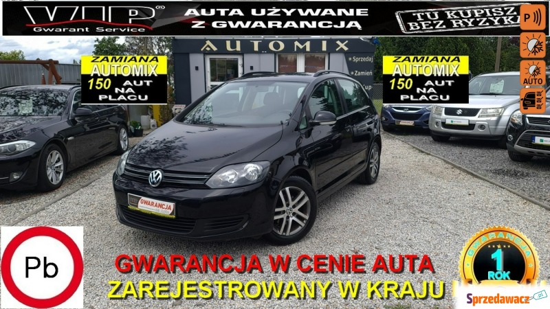 Volkswagen Golf Plus  Hatchback 2009,  1.4 benzyna - Na sprzedaż za 25 900 zł - Świdnica