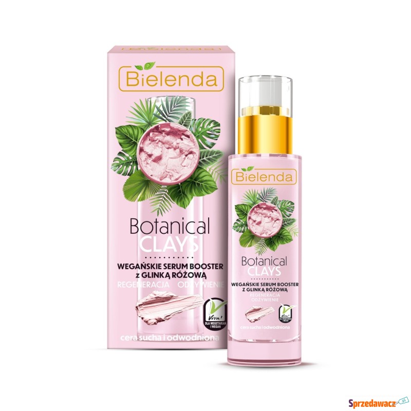 Bielenda Wegańskie serum booster z glinką różową - Pielęgnacja twarzy, szyji - Bytom